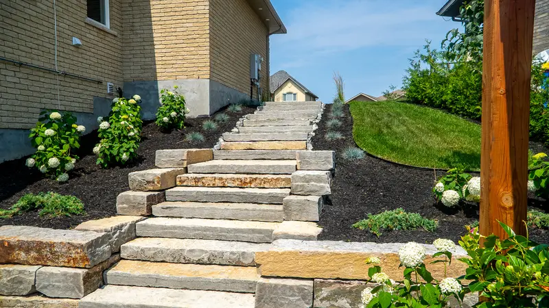 Custom Steps quarried at Lime Kiln Quarry, Ontario