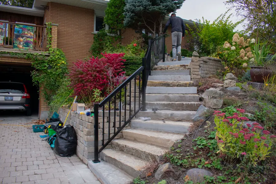 Driveway Entrance Steps