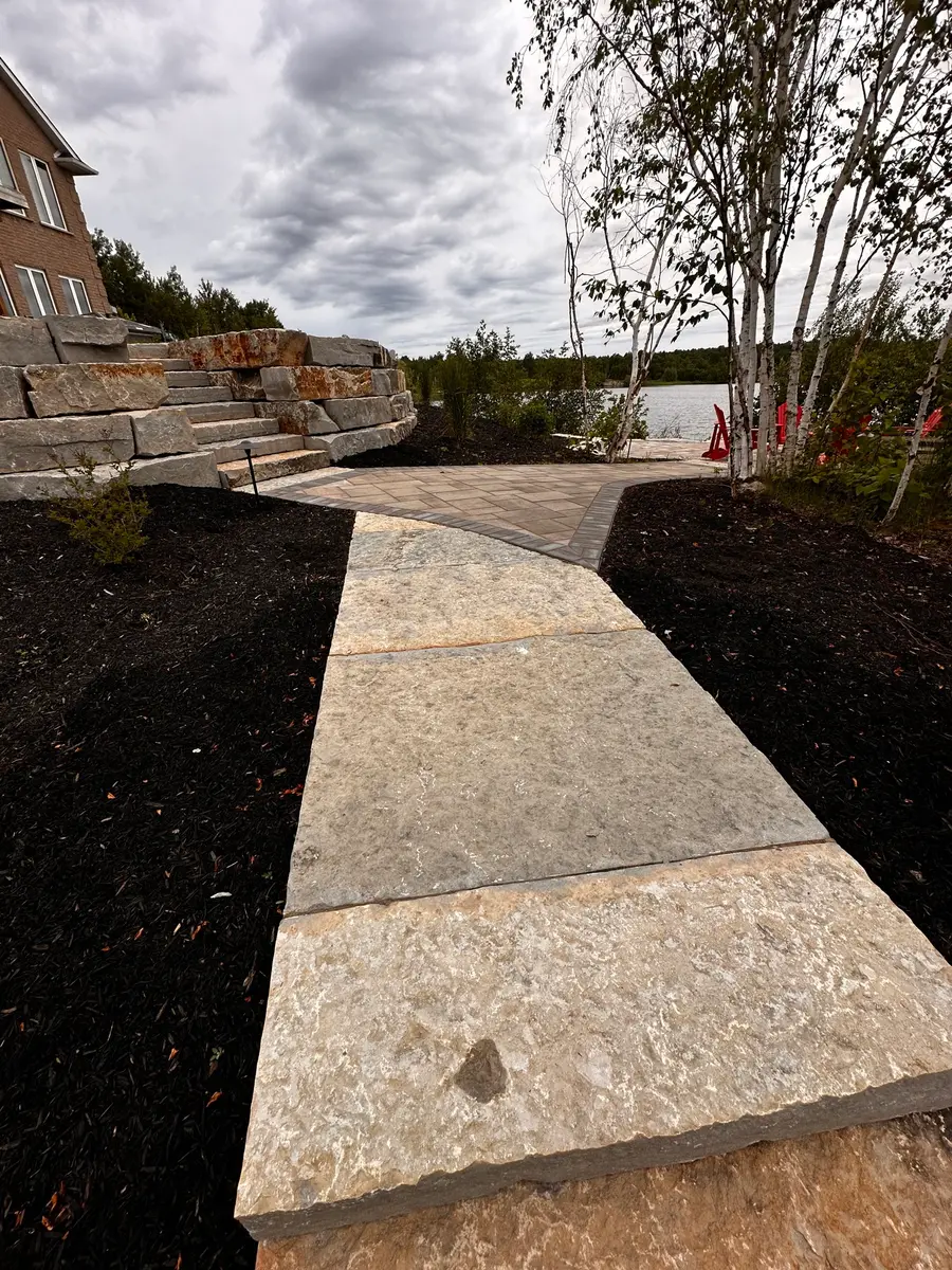 Lakefront Property — Walkway To Patio
