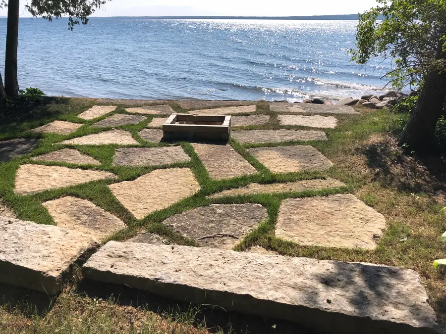 Lakeside Property — Firepit Patio